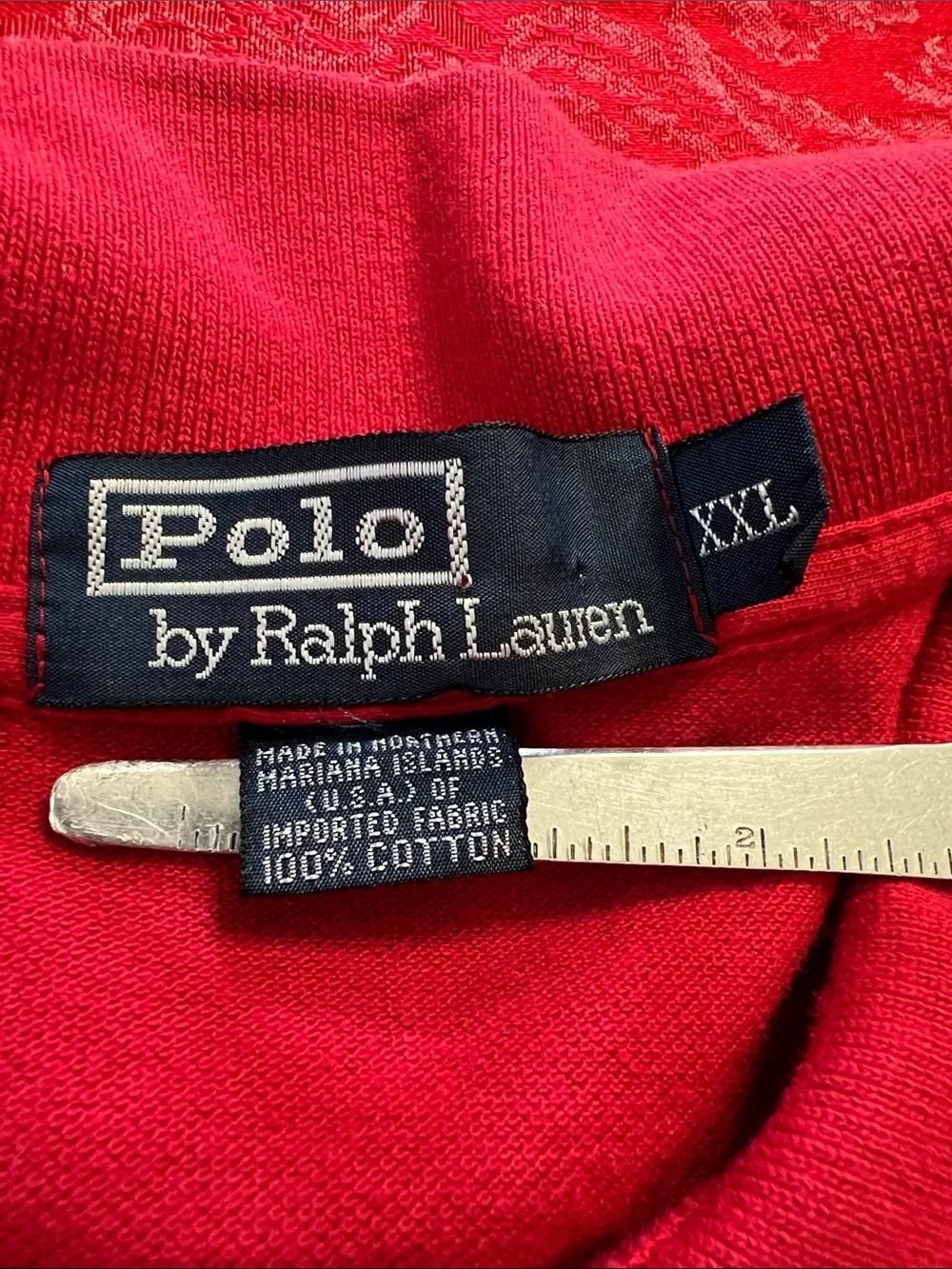 Polo Ralph Lauren Red Polo Shirt Men’s XXL Cotton Short Sleeve Embroidered Pony